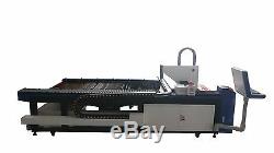 Découpe Laser 1000w 1530f Fibre Métal Machine / Fibre Laser Doux Steel Cutter 510