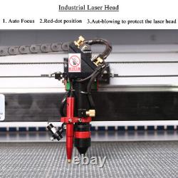 Découpeuse laser CO2 de 39''x24'' 100W Machine de gravure avec guide linéaire X/Y / MOTEUR HYBRIDE