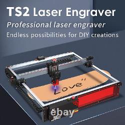 Deux Arbres TS2 10W Graveur Laser Mise au Point Automatique Machine de Gravure et de Découpe US K7I0