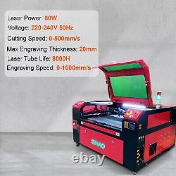 Graveur de découpe de laser CO2 VEVOR Machine de gravure 50/60/80/100/130W