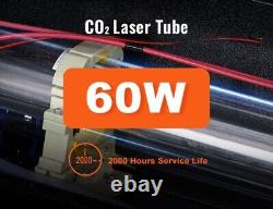Graveur de découpe laser CO2 VEVOR 60W Machine de gravure de coupe 400x600 mm
