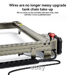 Graveur laser ATOMSTACK S40 210W avec assistance à double pompe d'air pour gravure et découpe DIY