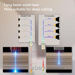 Graveur laser AtomStack A24 Pro 120W Machine de gravure et de découpe au laser USA