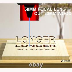 Graveur laser CNC LONGER Ray5 10W de haute précision pour la découpe et la gravure W5E5