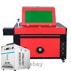 Graveur laser CO2 VEVOR 100W 24x40 avec machine de découpe et refroidisseur d'eau CW-5000