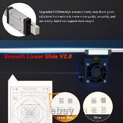 Graveur laser SCULPFUN S30 Ultra 11W avec kit d'assistance à l'air pour la découpe et la gravure O5H4