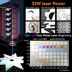 Graveur laser SCULPFUN S30 Ultra 33W avec kit d'assistance à l'air pour bois, métal, etc. P1N8