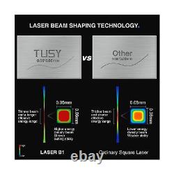 Graveur laser TUSY B1 10W de puissance de sortie, 60W de coupe laser et de machine de gravure