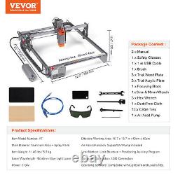 Graveur laser VEVOR 10W Machine de découpe et de gravure au laser à plus grande précision