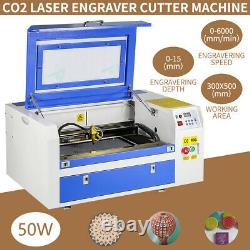 Haute Laser Co2 Usb Précis 50w Cutter Gravure Graveuse Machine De Découpe 2012