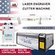 Hl Laser Engraving Machine X Axe Guide Linéaire Cw5200 Chiller 100w Usa