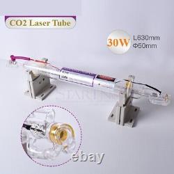 Lampe pour équipement de gravure, découpe et marquage laser CO2 pièces améliorées en verre de 40W