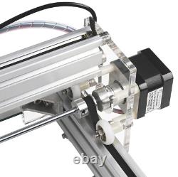 Laser 2500mw Cnc 2017cm 2 Axes Machine De Gravure Bricolage Kit Cuir Coupe Bois