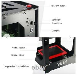 Laser Automatique 3d Diy Machine De Découpage Graveuse D'imprimante (neje Dk-8-kz 1000mw)