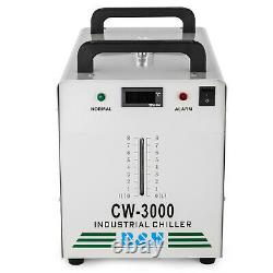 Laser Engraver Machine De Découpage 60w + Cw-3000 Industrial Water Cooler Chiller