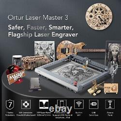 Laser Master 3 Graveur Laser 10w Machine De Coupe Laser Petits Outils De Travail Du Bois
