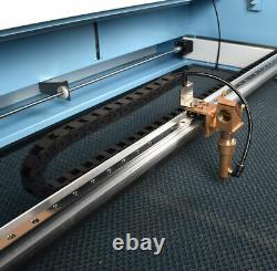 M2 100w 1060 Laser Machine Laser Cutting Gravure X Y Linéaire Guide Axe Rotatif