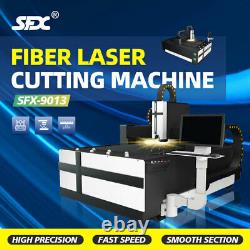 Machine De Découpe Laser De Fibre Optique 1000w 900x1300mm Machine De Découpe De Tôle
