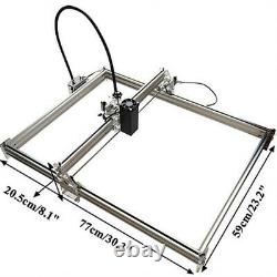 Machine De Gravure Laser De Bureau Coupe 50x65cm 500mw Bricolage Imprimante D'image Graveur