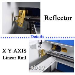 Machine de découpe et de gravure au laser Co2 Ruida DSP1060 100W avec auto focus et guide linéaire XY
