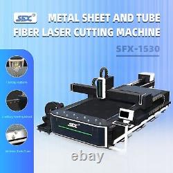 Machine de découpe laser à fibre de 2000W pour tôle et tube de 1500x3000mm