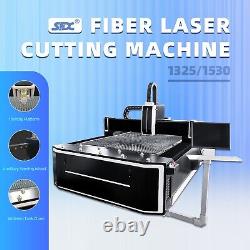 Machine de découpe laser à fibre pour tôle de 1500x3000mm avec graveur laser