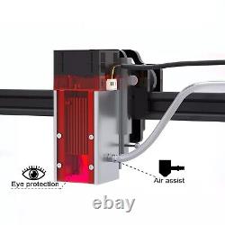 Machine de découpe laser et de gravure CNC 80W 1M1M avec assistance d'air et Wi-Fi HORS LIGNE