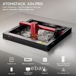 Machine de gravure et de découpe laser ATOMSTACK A24 PRO 24W pour bois acrylique DIY N8Q4