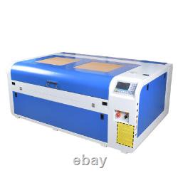 Machine de gravure et de découpe laser CO2 1060 de 100W avec panneau RUIDA 6445G pour Lightburn CA.