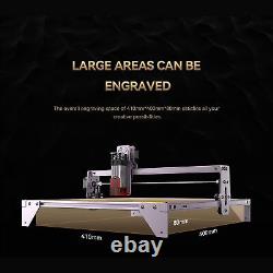 Machine de gravure et de découpe laser DIY Engraver Cutter A5 PRO 40W CNC NEUVE