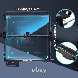 Machine de gravure et de découpe laser LONGER Ray5 20W DIY pour métaux avec impression de gravure