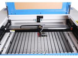 Machine de gravure et de découpe laser RECI W2 100W 1060Z CO2 avec refroidisseur à eau CW5200