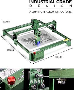 Machine de gravure laser 10W découpeuse laser pour bois et métal, découpe CNC DIY