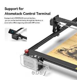 Machine de gravure laser ATOMSTACK A5 M50 40W DIY CNC de gravure laser de découpe