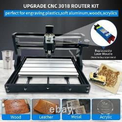 Machine de gravure laser CNC3018 PRO Router 3 axes fraisage coupe outil en bois
