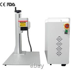 Machine de gravure laser en couleur en acier JPT 200W M7 Mopa Fiber Laser Lightbur FDA