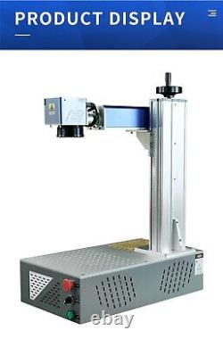 Machine de marquage au laser à fibre 20W MAX 110V pour la découpe de métal, l'inscription sur l'or et l'argent, avec certifications CE et FDA.