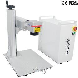 Machine de marquage et de gravure laser sur métal couleur 60W JPT M7 Mopa M7 Fiber Laser - homologuée FDA et expédiée par FEDEX