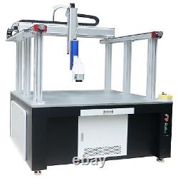 Machine de marquage laser à fibre JPT 100W pour la gravure et la découpe de métaux bijoux 600600MM FDA CE.