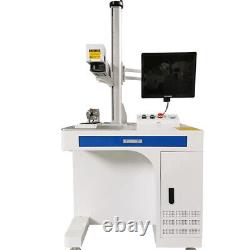 Machine de marquage laser à fibre MOPA 100W JPT pour gravure de métal et découpe laser, homologuée CE et FDA