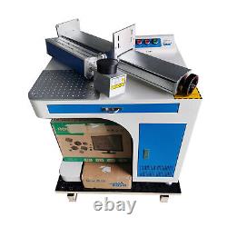 Machine de marquage laser à fibre MOPA 100W JPT pour gravure de métal et découpe laser, homologuée CE et FDA