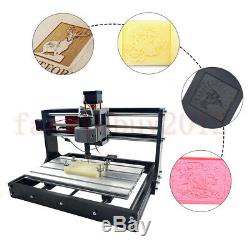 Mini Bureau Machine De Gravure Laser Bricolage Bois Logo Cutter Imprimante / 5500mw Laser
