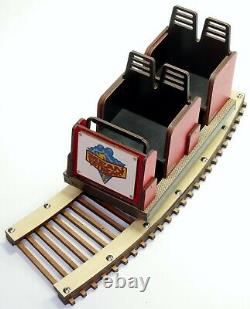 Modèle Détaillé De Cedar Point Mean Streak Roller Coaster Laser Gravé & Coupé