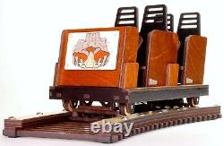 Modèle Détaillé De Ptc Beast Roller Coaster Train & Track Laser Cut & Gravé