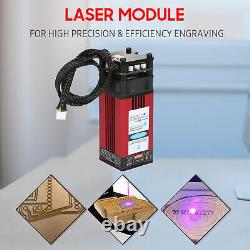 Module Laser 40w 450nm Gravure Tête Laser Bois Pour Machine De Découpe De Routeur Cnc
