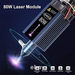 NOUVEAU module de gravure et de découpe laser 80W pour le bois, 10