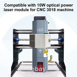 Nouveau module de gravure/découpe laser 80W pour la machine CNC3018 (puissance optique de 10W)