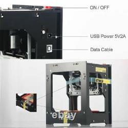 Nouvelle 1500mw Graveur Routeur En Bois Diy Bureau Cutter Laser Machine De Coupe D'imprimante