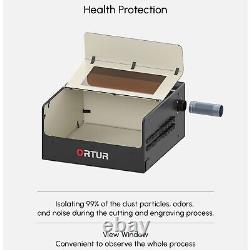 ORTUR OE2.0 Boîte ignifuge Couverture de protection pour machine de gravure et de découpe laser.