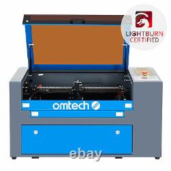 Omtech Mis À Jour 50w 12x20 Laser Graveur Cutter Machine De Gravure